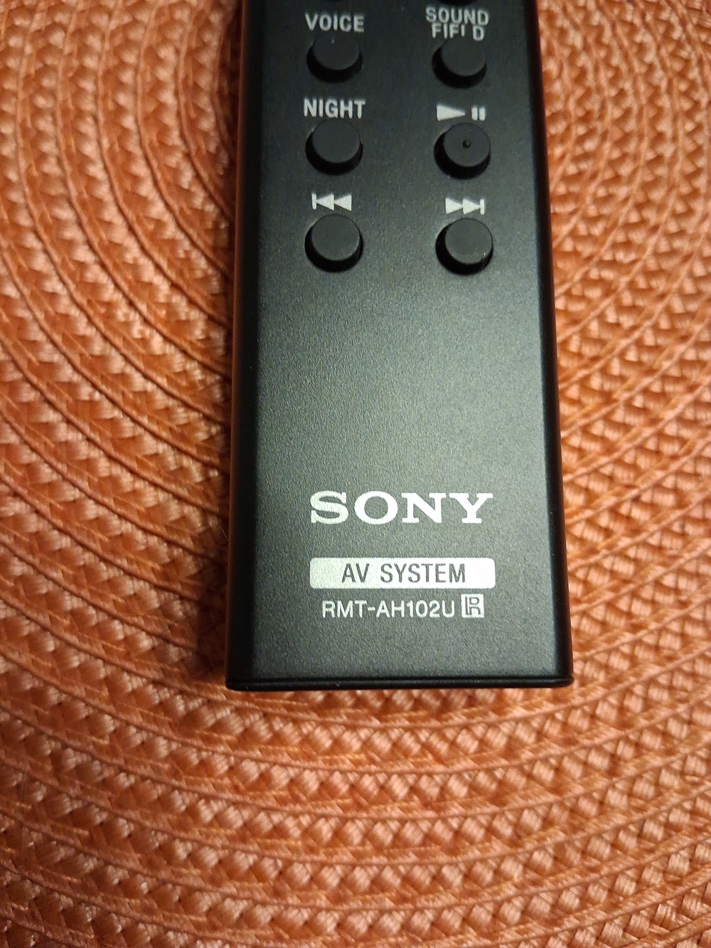 Sony AV System Remote RMT-AH102U - Picture 2 of 11